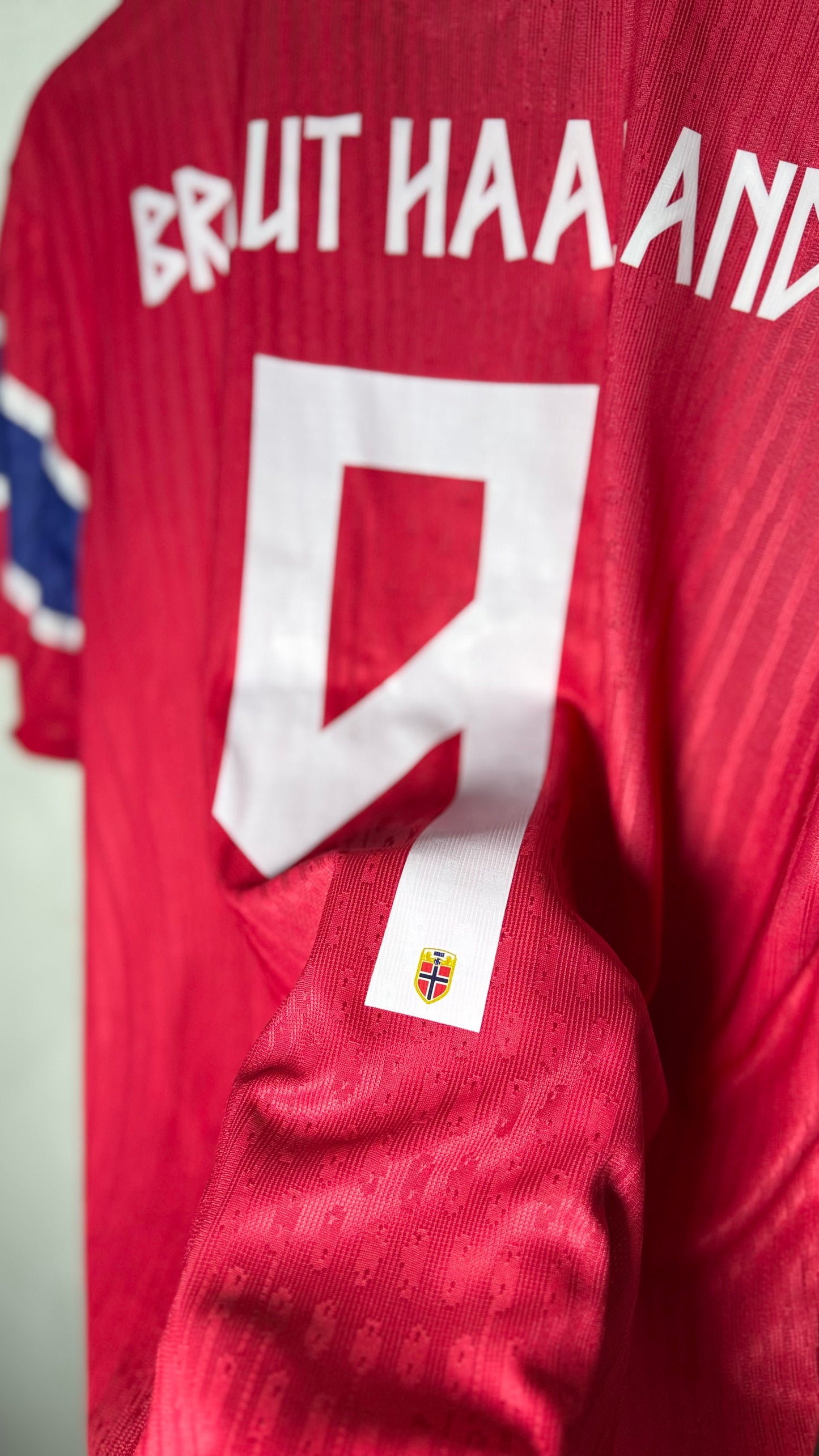 Camiseta Noruega #9 Halland