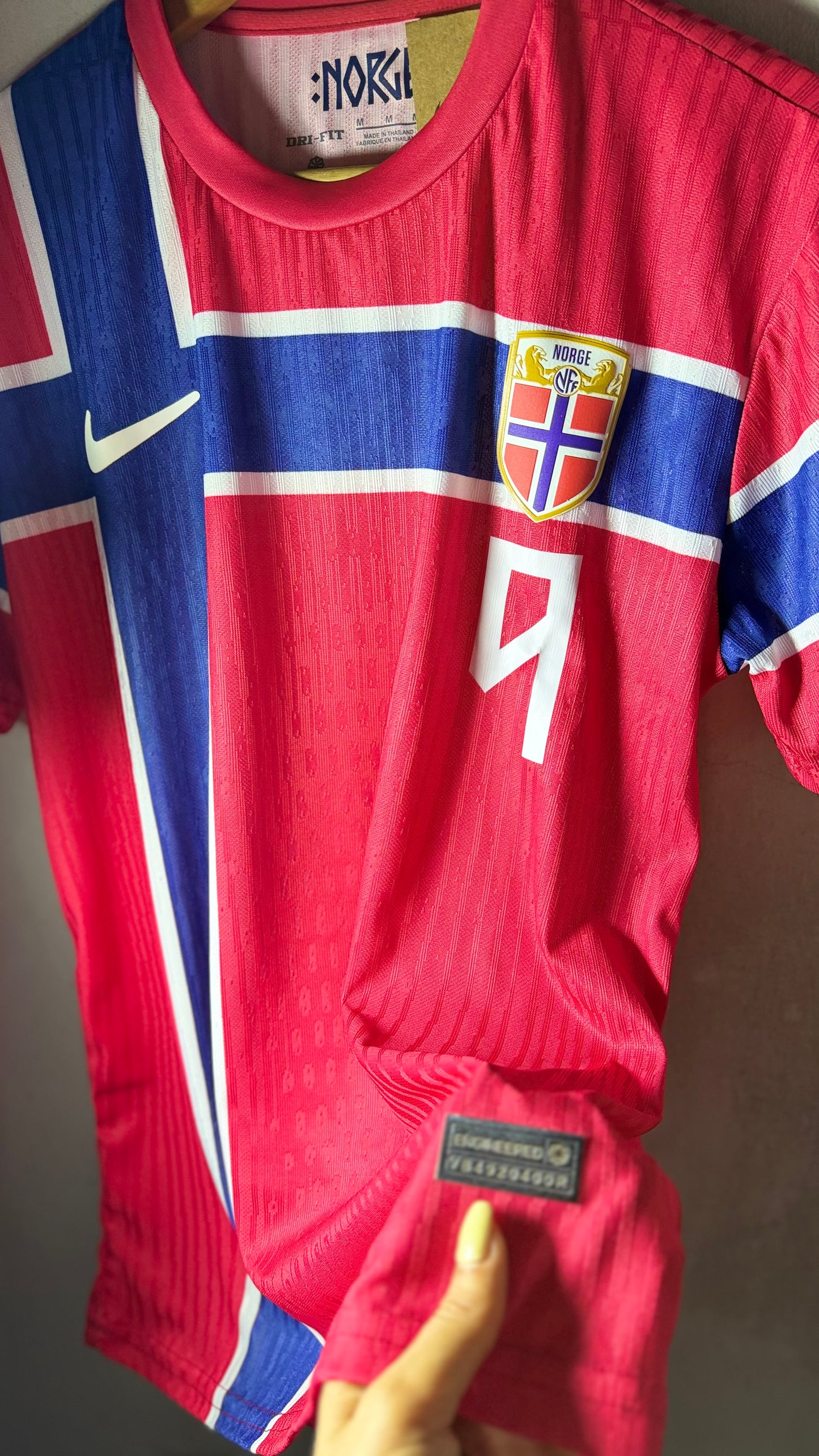 Camiseta Noruega #9 Halland